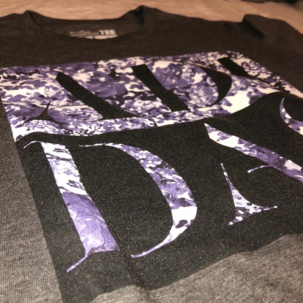 Adidas Women’s “The Go-To Tee” Purple & Gray